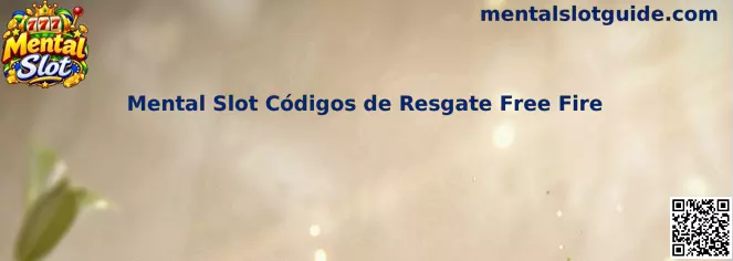 Mental Slot Códigos de Resgate Free Fire Banner
